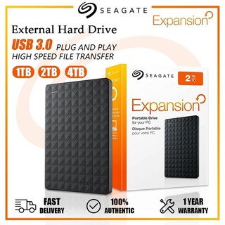 Seagate Expansion Hd Externo 500GB/1TB/2TB/4TB USB 3.0 Hard Drive For PC Laptop Desktop