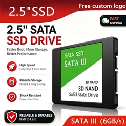 SSD de alta velocidade SATA III 120 GB 240 GB 256 GB 400 GB Unidade de estado sólido integrada de 2.5 polegadas