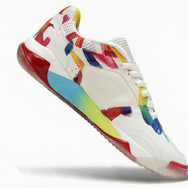 Botas de futebol de salão personalizáveis sapatos baixos quatro estações