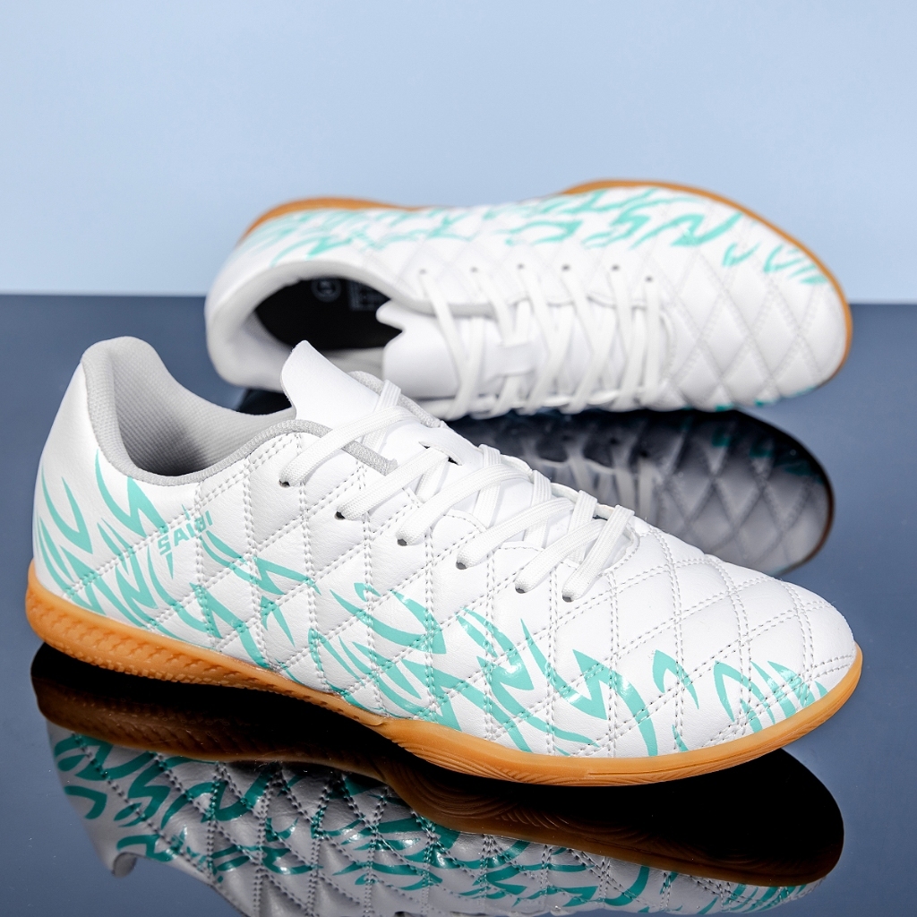 COD Chuteiras Masculinas De Futebol De Salão , Sapatos De Futsal , Sola Plana , Antiderrapante , Respirável , Tênis De T