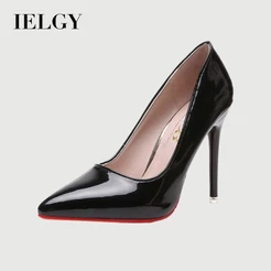 IELGY Moda Único Sapatos Femininos 2026 Novo Salto Stiletto Dedo Apontado Sexy Alto Trabalho Banquete
