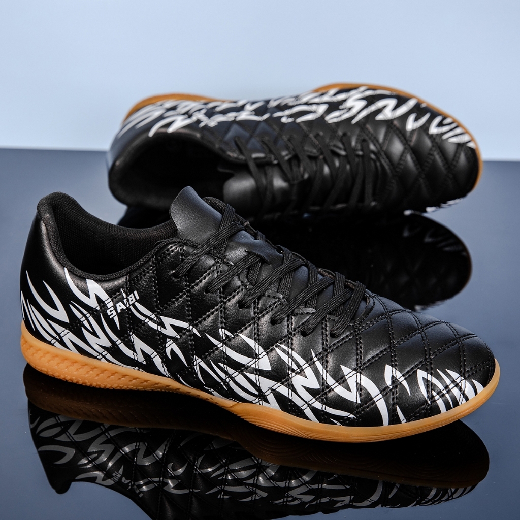 COD Sapatos De Futsal Masculinos Profissionais Futebol De Salão Sola Plana Antiderrapante Botas Tênis De Treinamento Uni