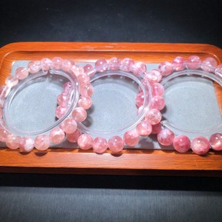 Oferta especial Pulseira de cristal de vovó rosa Natural Premium pulseira de cristal de vovó rosa pulseira da sorte puls