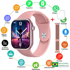 2026 Novo Smartwatch S10 Pro Mini 38mm Chamadas Bluetooth Calculadora Prova d'água Unissex Para Android e iOS
