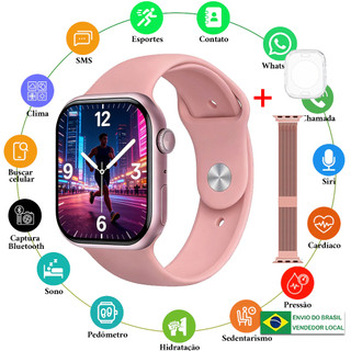 2026 Novo Smartwatch S10 Pro Mini 38mm Chamadas Bluetooth Calculadora Prova d'água Unisse…