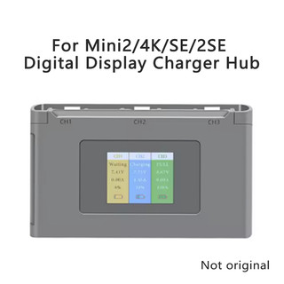 Adequado para mini 4K/2/2SE Display Digital de três canais mordomo adequado para DJI mini 2 Drone acessórios de carregam