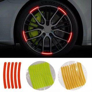 Adesivo refletivo para roda de carro de motocicleta/adesivo refletivo decorativo para carro/adesivo de aviso noturno
