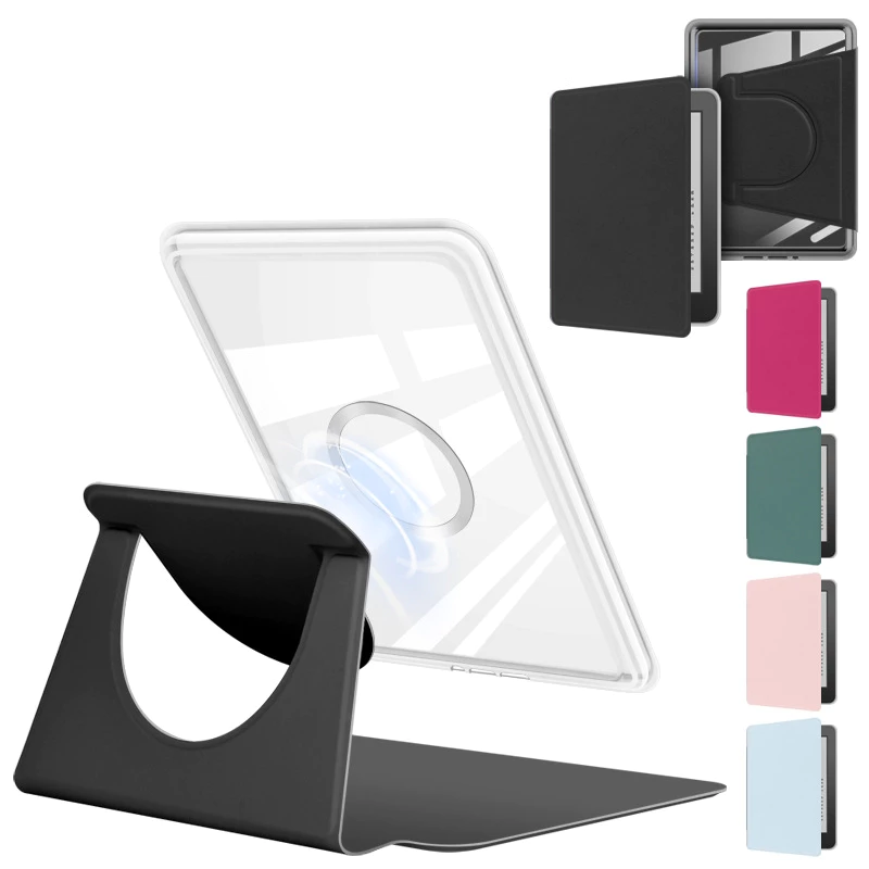 Capa Inteligente De Separação Magnética Para Kindle Paperwhite 12a Transparente Acrílica Com Suporte 11th Suspensão/Desp