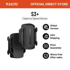 Sensor De Cadência De Velocidade Magene S3 + Formiga bluetooth Duplo Compatível Com Wahoo Onelap Zwift