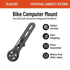 Suporte De Montagem Para Computador De Bicicleta Com Guiador Integrado De Alumínio De Grau De Aeronave Magene