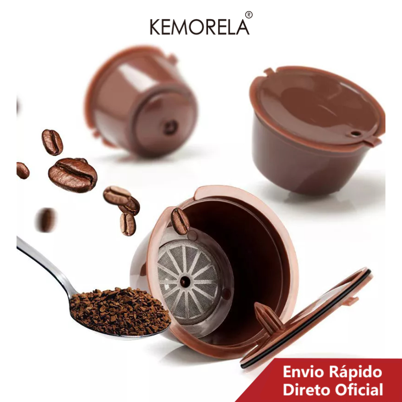 Cápsulas De Café Recarregáveis Copo Filtrante Cápsulas Corações Cápsula De Café nestle dolce gusto Cápsula De Filtro De Café Reutilizável Reaproveitável em Oferta na Shopee