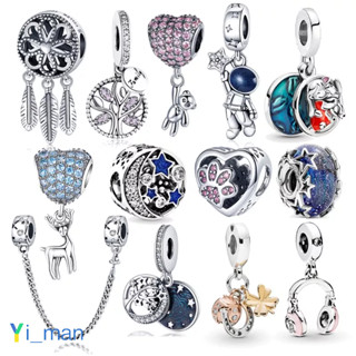 Berloque Amulet Dream Catcher 925 Pulseira de Prata Pulseira de Prata