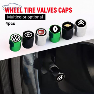 4pcs Válvula De Alumínio Para Pneus Tampa Da Haste Do Vedação De Proteção De Autopeças