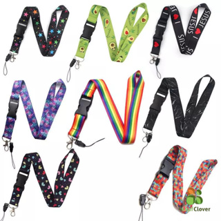 Fivela De Abacate Estrela Multicolor Arco-Íris Amor Jesus Mármore Selvagem Móvel Lanyard Poliéster Estoque Pronto em Oferta na Shopee