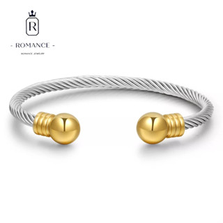 【344】Pulseira de personalidade da moda pulseira de aço inoxidável pulseira de aço titânio pulseira aberta fabricante de pulseira pulseira presente por atacado