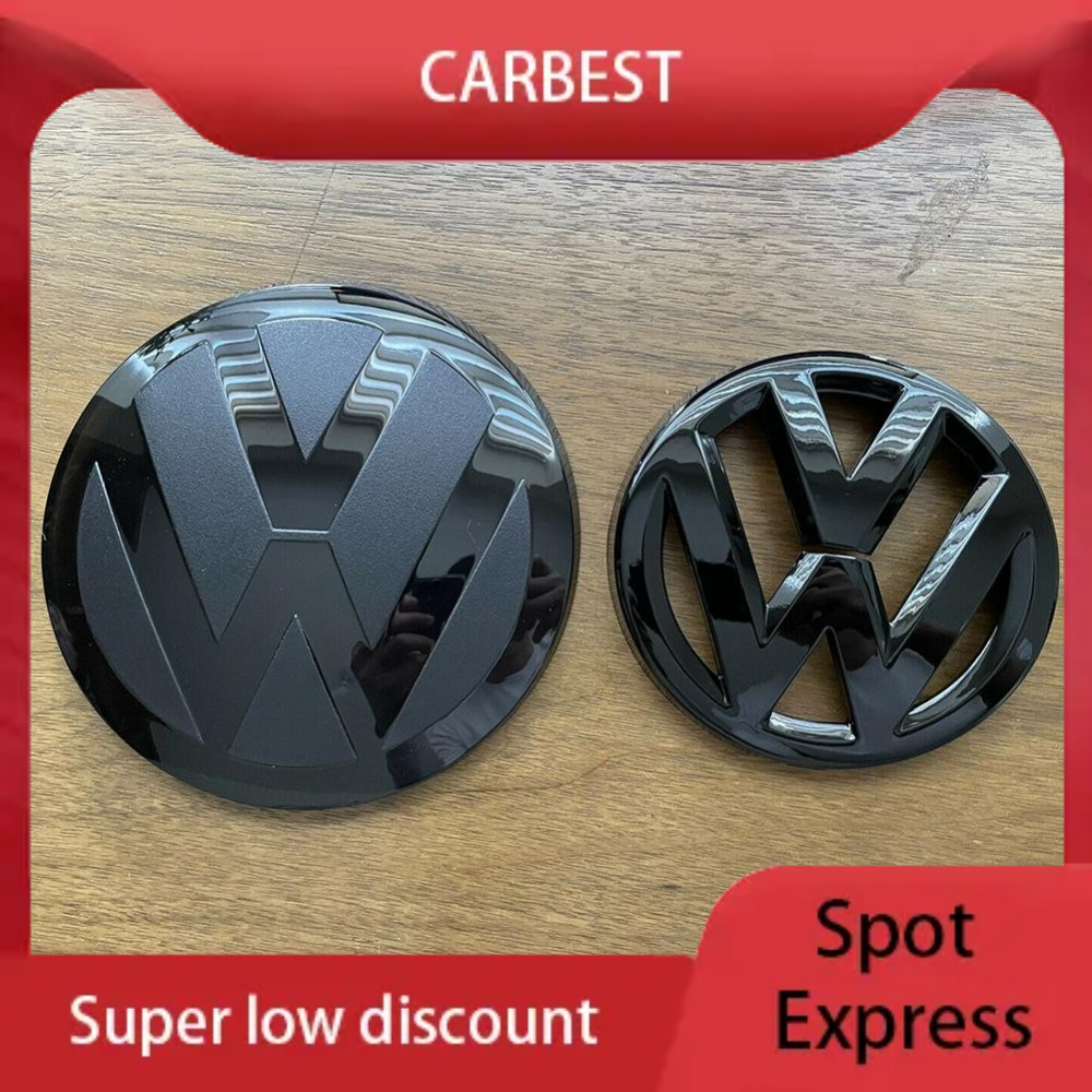 Logos Carro Conjunto Emblema Preto Dianteiro & Traseiro Para VOLKSWAGEN GOLF Peças MK7.5