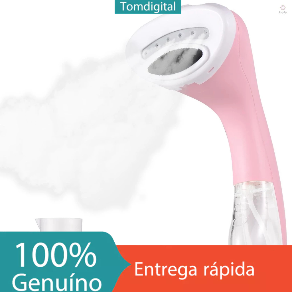 Vaporizador Para Roupas 1100W Potente 20s Aquecimento Rápido De Portáteis De 150ml Tanque De Água Destacável Removedor De Rugas Ferro A Vapor Funciona Em Todos Os Tecidos Viagens Casa