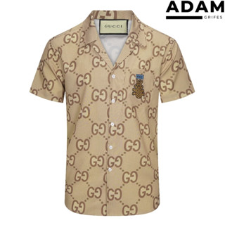 Camisa de Botão Gucc1 grife masculina import marca