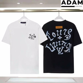 Camiseta LV Manga Curta De Algodão grife masculina import marca