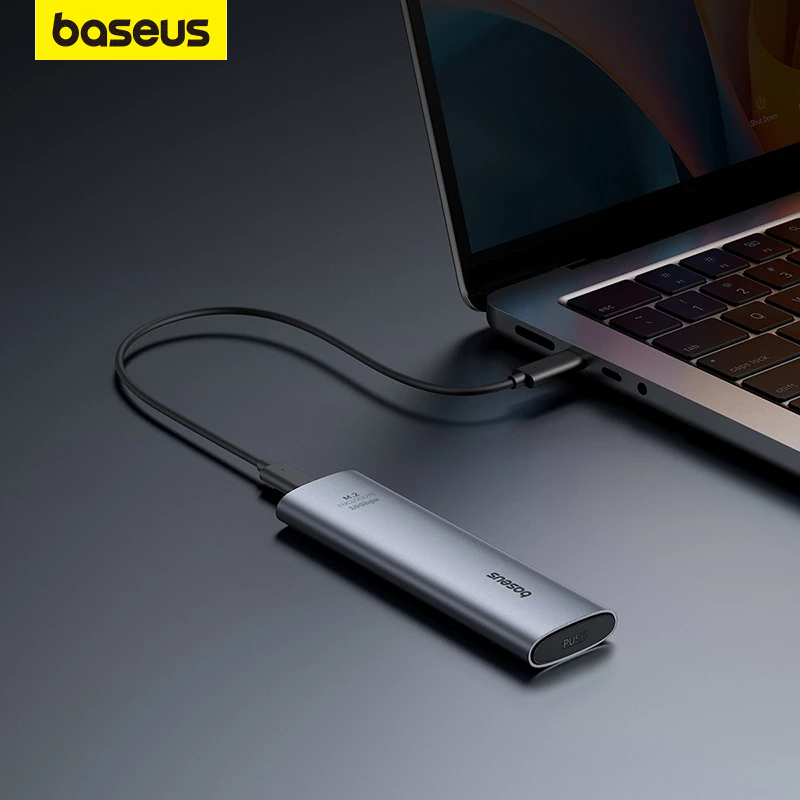 Baseus FlyJoy Série Gabinete SSD (M . 2 NVMe) Cinza Espacial em Oferta na Shopee