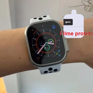 Smartwatch Relógio Smart Watch U9 Ultra Série 49mm NFC Stopwatch Gaming SOS Esportivo Masculino Para Android IOS