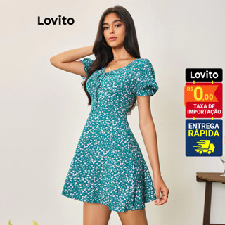 Lovito Casual Vestido Feminino Floral LBA05078