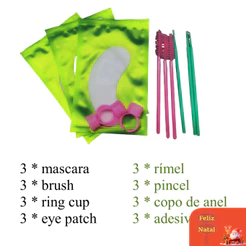 Conjunto De Ferramentas De Extensão De Cílios Fadvan 12 PCS Para