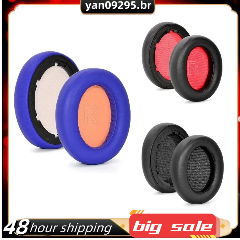 Almofada De Ouvido De Substituição Espuma Macia Para Anker Soundcore Life Q10/Q10 Fones Bluetooth