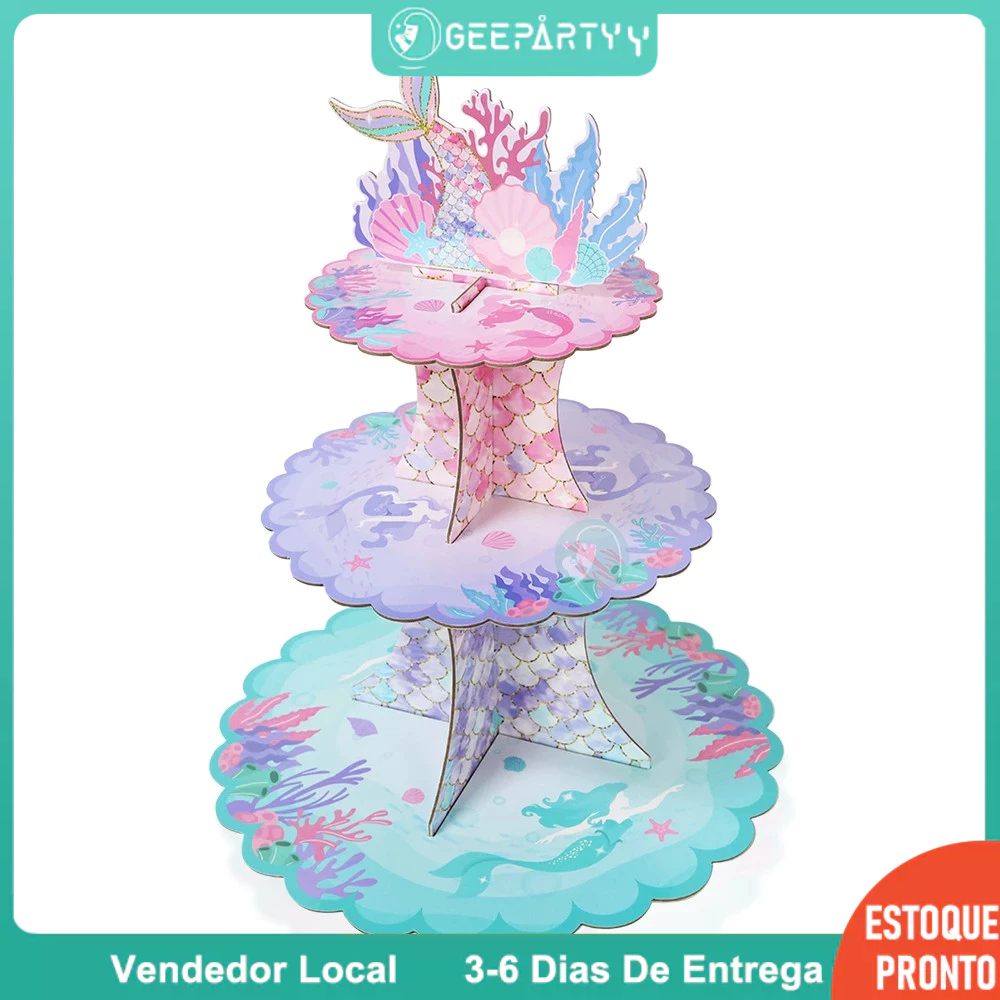 Bolo de Aniversário de Sereia - Comprar com Melhor Preço em Padaria