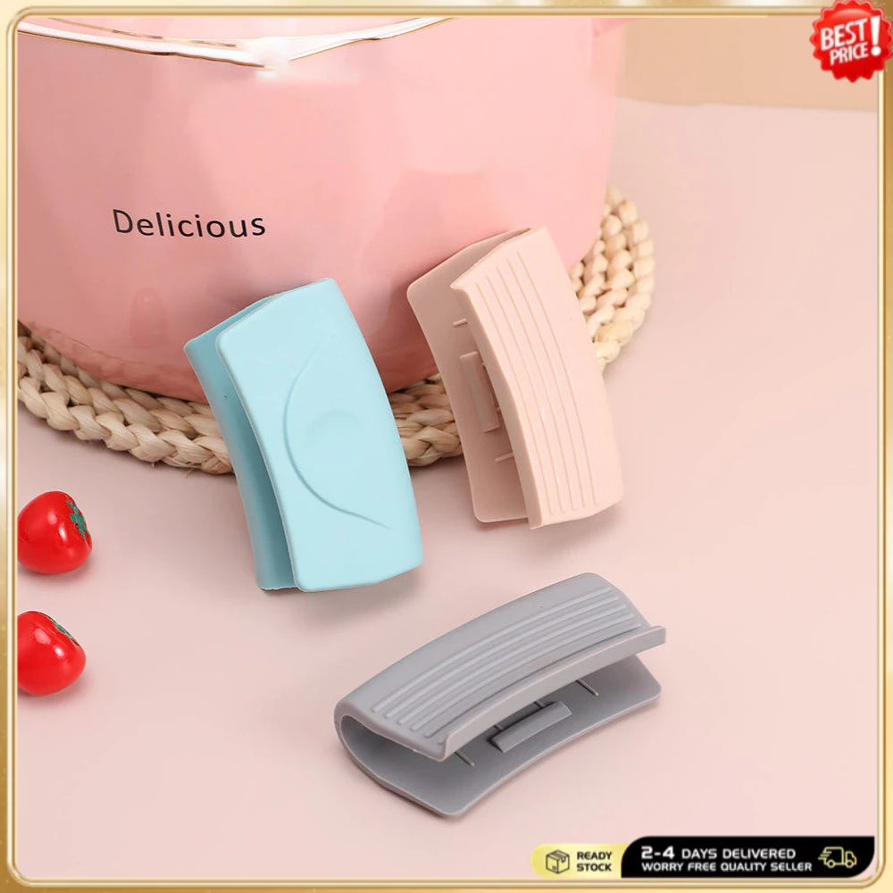 1 Par Almofada De Silicone Com Alça De Panela De Alta Qualidade , Material Cinza E Ecologicamente Correto