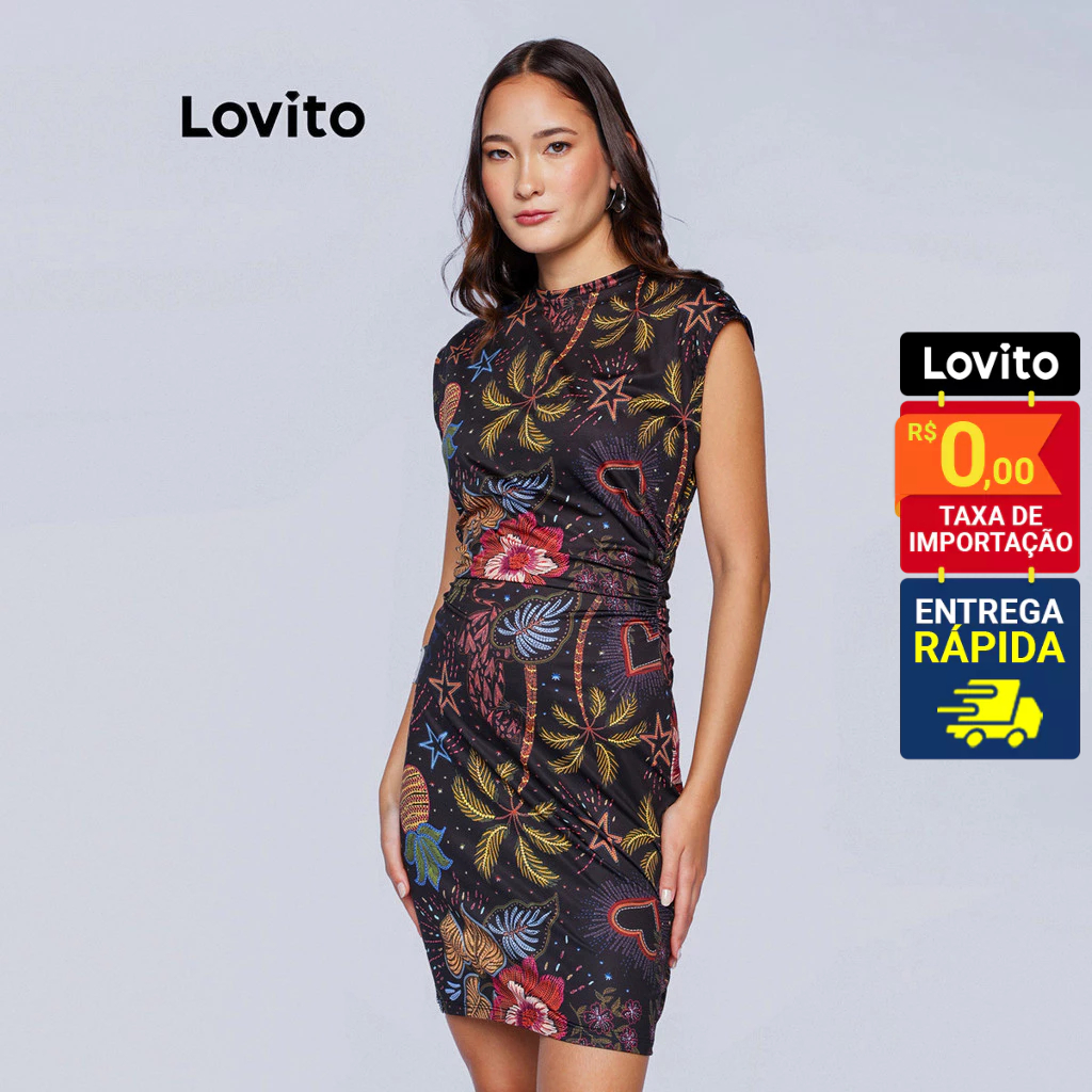 O que é Lovito Vestido Casual Tropical Feminino? Guia e Onde Comprar | BuscaProdutos