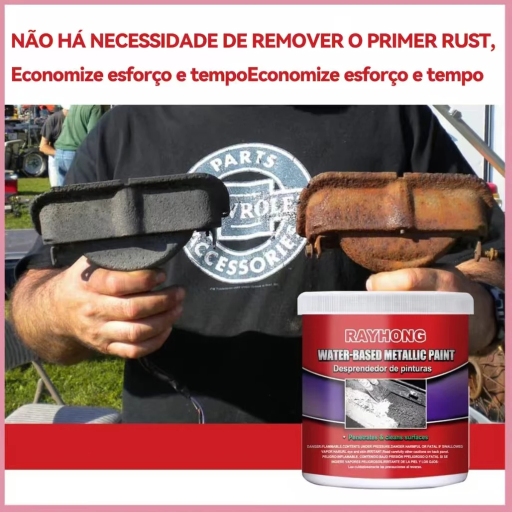 Chibel 300g Water-Based Rust Converter & Protective Paint – Non-Porous Barrier, Water-Based Primer Remover Paste