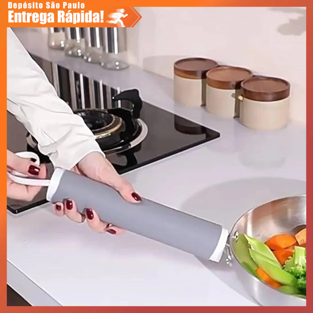 Manga De Silicone Para Panela-Borracha Cabo Anti-Calcário, Resistente Ao Calor e Antiderrapante-Acessórios De Cozinha em Oferta na Shopee