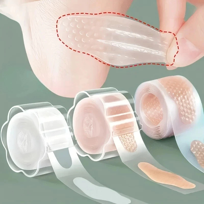 30 Unidades/Rolo Forros De Calcanhar Antiderrapantes Palmilhas De Gel Com Almofadas De Bolha Adesivas Confortáveis Para em Oferta na Shopee
