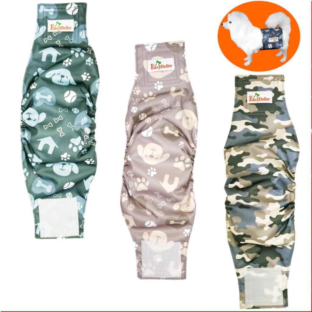 Fralda De Barriga De Cachorro Macho , Reutilizável Para Fraldas Laváveis Ecologicamente Correta Animal De Estimação