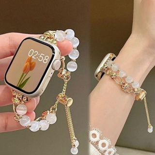 Pulseira feminina adequada para Apple Watch 38mm/42mm pulseira Fashion opala em Oferta na Shopee