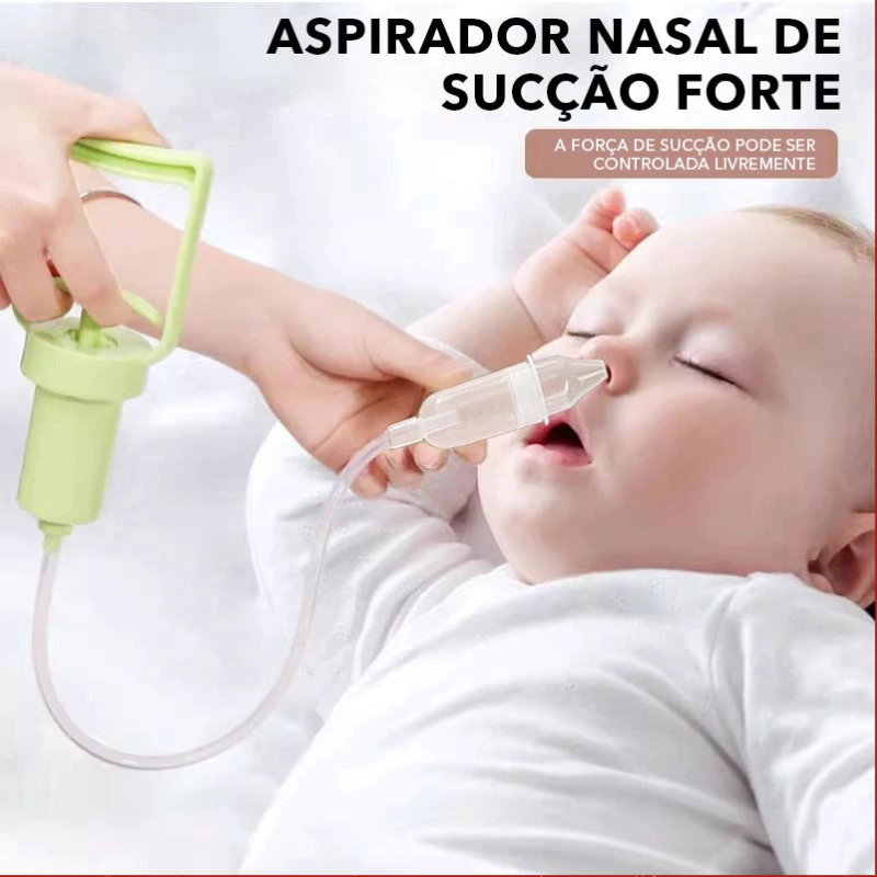Aspirador Nasal Portátil Para Bebês , Limpador De Recém-Nascidos , Evita Muco E Congestão .