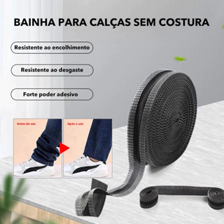 Fita De Fusão Para Barras E Bainhas-Calças Costura De 5 Metros em Oferta na Shopee