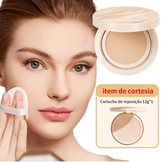 BB Cream Compre Um E Ganhe Outro Grátis Base De Maquiagem Hidratante Suave Creme Corretivo Almofada Nutritiva Em Pó em Oferta na Shopee