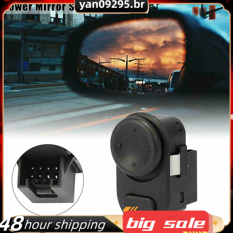 Botão de ajuste do interruptor do espelho retrovisor lateral para Vauxhall Astra-GOpel Zafira Corsa Vectra Meriva9226863