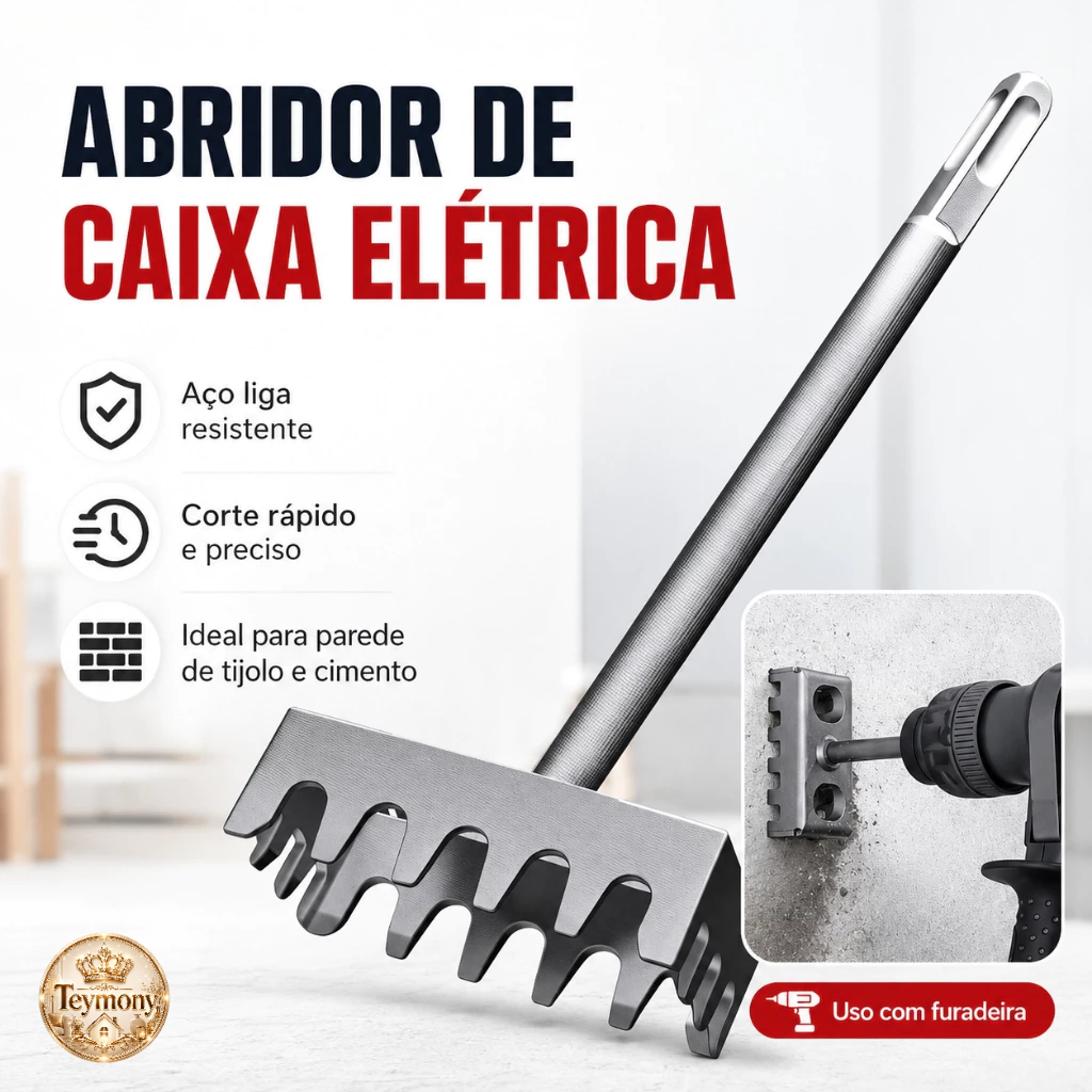 Cortador De Furo Quadrado para Caixa, Ferramenta de Perfuração Elétrica,ferramenta de perfuração de parede de concr