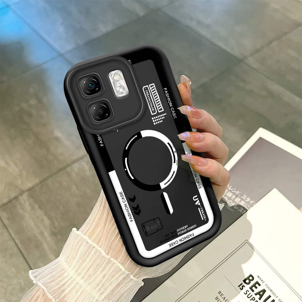 Capa De Telefone Para Infinix Smart 9 Hot 50i Silicone Quadrada Macia Capinha 6084 TYB em Oferta na Shopee