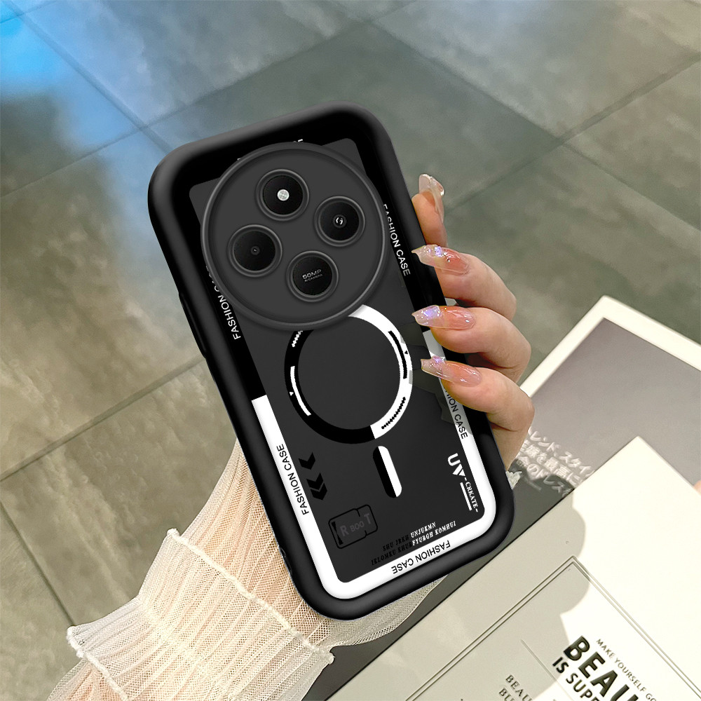 Capa De Telefone Para Xiaomi Redmi 14C Poco C75 A4 5G Silicone Quadrada Macia Capinha 6084 TYB em Oferta na Shopee