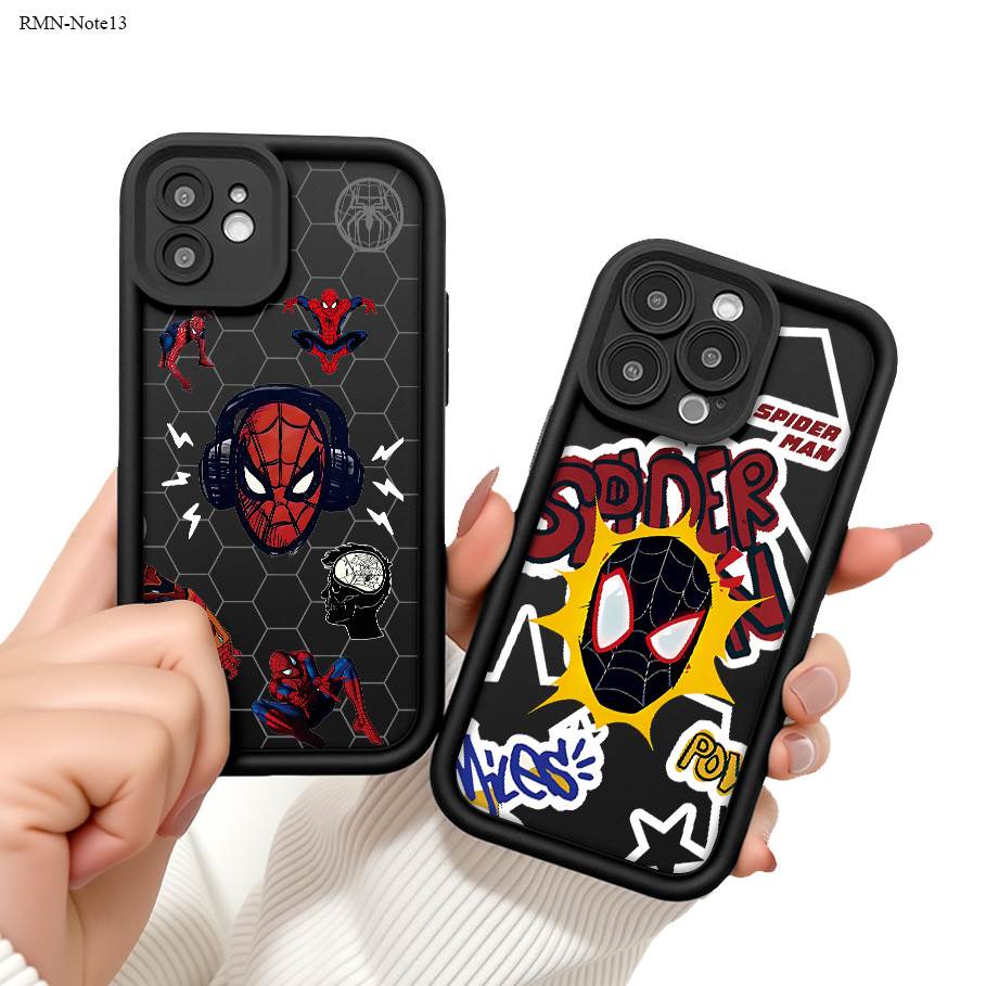 Capinha Para Xiaomi Redmi Note 14 13 12 12S Pro Plus 4G 5G Capa De Celular Black Case 6022 em Oferta na Shopee