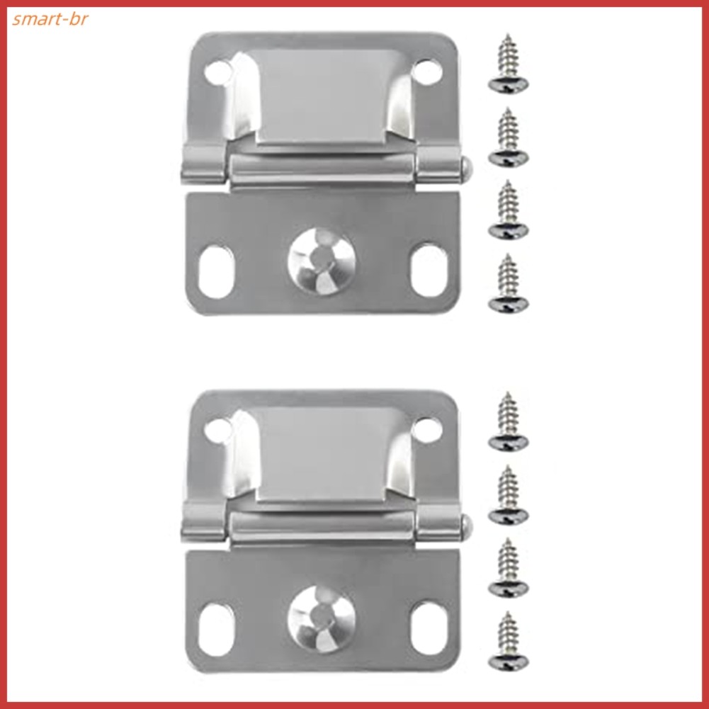 [smart-br] Substituição Do Conjunto De Dobradiça De Refrigerador Em Aço Inoxidável Para Coleman (Com Parafusos) em Oferta na Shopee
