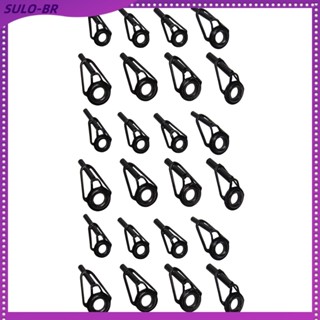 Kit De Reparo De Ponta De Vara De Pesca 24 Peças , Pontas De Guia De Anel De Cerâmica De Aço Inoxidável em Oferta na Shopee