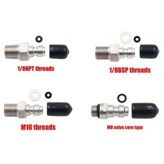 [BM] PCP 8mm Macho Conexão De Cabeça Rápida Way Foster Bico De Preenchimento De Aço Inoxidável