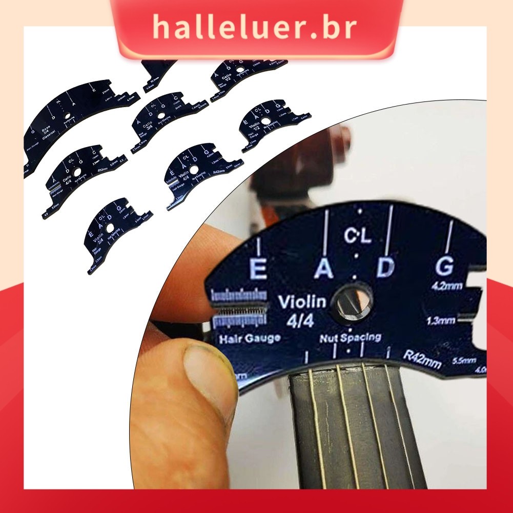 [HL] Modelo De Molde Multifuncional Para Pontes De Violino , Ferramenta De Reparo De Ponte De Violoncelo Em Tamanho Real