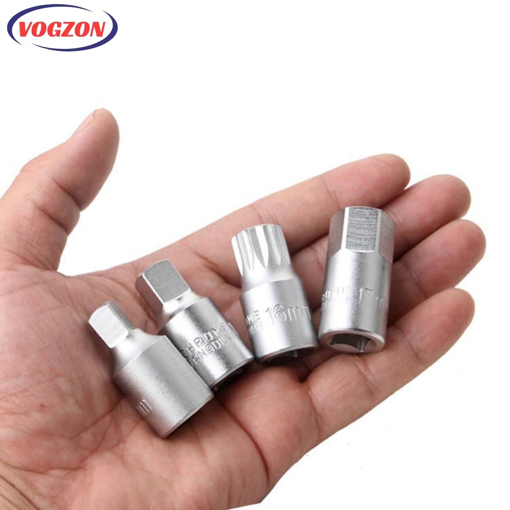 Chave De Soquete Para Drenagem De Cárter De Óleo , Parafuso De Caixa De Câmbio De Reparo Automático De Unidade 3/8 em Oferta na Shopee