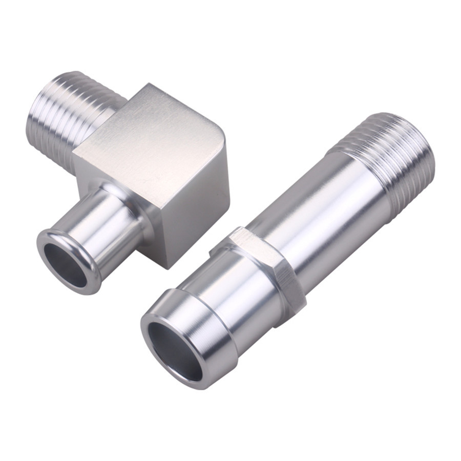 Encaixe De Mangueira Do Aquecedor De Motores 3/4 " Bomba De Água 5/8 " Entrada 2 Peças Para Chevy SBC V8